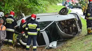 Na drodze wojewódzkiej nr 434 zderzyły się cztery samochody