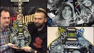 Na gitarze m.in.: Wojciech Waglewski, Ania Rusowicz, Kamil Bednarek