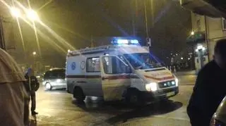 Na miejsce przyjechała karetka pogotowia