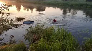 Na miejsce przyjechali strażacy z OSP Zaklików