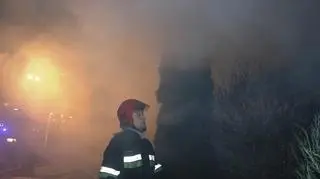 Na miejscu było 15 wozów bojowych 