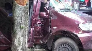 Na miejscu działały 3 zastępy straży