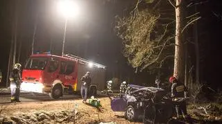 Na miejscu pracowało 7 zastępów Straży Pożarnej 