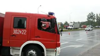 Na miejscu tworzą się korki