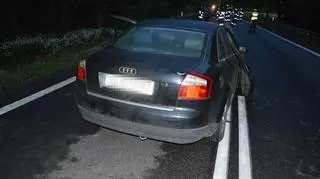 Na miejscu zginał pasażer audi 