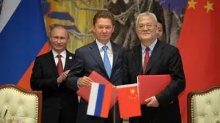 Na podpisanie umowy gazowej osobiście wybrał się do Pekinu Władimir Putin