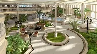 Na pokładzie Streets of Monaco będzie też ogród (fot. materiały prasowe)