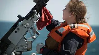 Na pokładzie trałowca KNM Otra