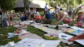 Na terenie festiwalu znalazła się strefa dla dzieci i liczne warsztaty dedykowane najmłodszym