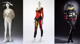 Na wystawie "From Club to Catwalk" można zobaczyć stroje, m.in. Rifata Özbeka, Pam Hogg i Bodymap
