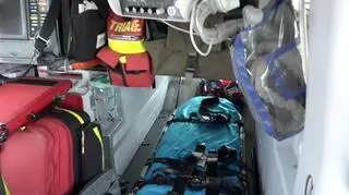 Nad miejscem dla pacjenta jest niewiele miejsca