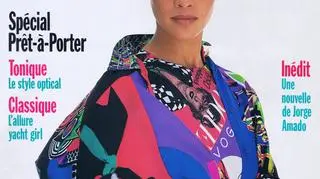 Nadege Du Bospertus - paryski "Vogue" luty 1991