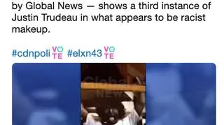 Nagranie z Trudeau pokazała jedna z kanadyjskich telewizji