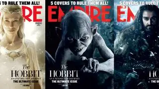 Najnowszy magazyn "Empire" z wywiadem z reżyserem "Hobbita" i pięcioma okładkami z bohaterami filmu