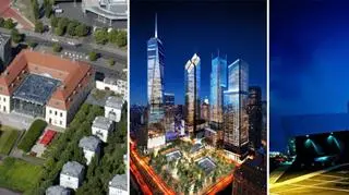 Najsłynniejsze projekty Libeskinda: Muzeum Żydowskie w Berlinie, Wieża Wolności w miejscu World Trade Center w Nowym Jorku i Imperial War Museum North w Manchesterze