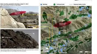 Nalot z użyciem bomb kasetowych w Jemenie na przekazie wideo i zdjęciach satelitarnych