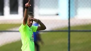"Naprzód, Brazylio. Za mną!", zdaje się mówić Neymar