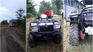 Nastolatkowie wjechali w wóz strażacki