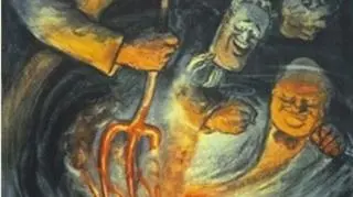 Nazistowski plakat z czasów II wojny światowej