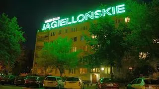 Neon na Osiedlu Jagiellońskim