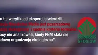 NFOŚ  nie interesowało kiedy zapis o ochronie środowiska pojawił się w statucie Fundacji  Niezależne Media