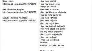 "Nie lubie gwałcicilów i gejów" - pisze w swoim profilu Olivka