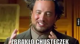 Nie że jesteśmy słabi, tylko zabrakło chusteczek na katar