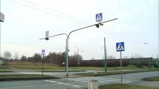 Niebezpieczne przejście dla pieszych na Towarowej w Tychach