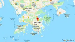 Niedzielne protesty odbywały się w Sha Tin w Hongkongu