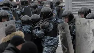Niektóre jednostki Wojsk Wewnętrznych szkolą się w rozpraszaniu demonstracji już od paru lat.