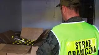 Nielegalny towar znaleziony w Malborku