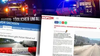 Niemieckie media o "horrorze na A4"