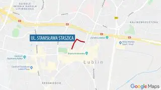 Nietrzeźwa kobieta leżała na chodniku w Lublinie