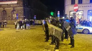 Nocne zamieszki w Poznaniu