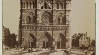Notre-Dame odbitka na papierze albuminowym, 1885r.
