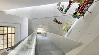 Nowa przestrzeń muzeum powstała ze 140 ton szkła, betonu i stali