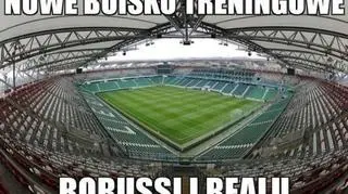 Nowe boisko treningowe Borussi i Realu