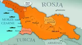 Nowe miejsca zapalne w Gruzji