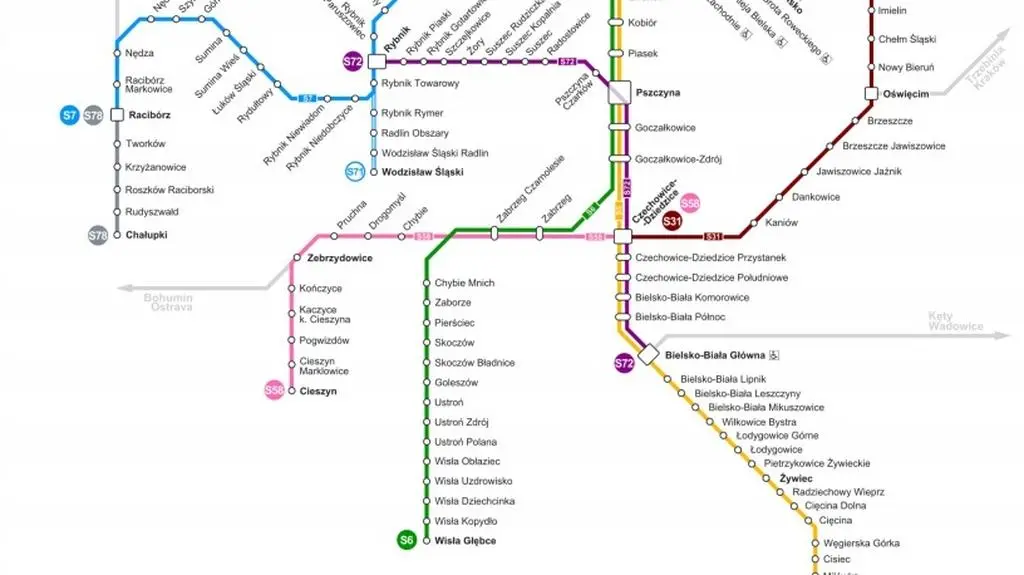 Nowe trasy Kolei Śląskich cz.2