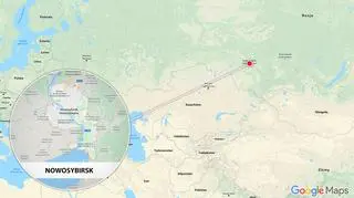 Nowosybirsk jest położony na Syberii, nad rzeką Ob  