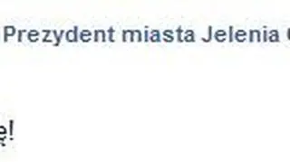 Nowy-stary prezydent Jeleniej Góry dziękuje wyborcom