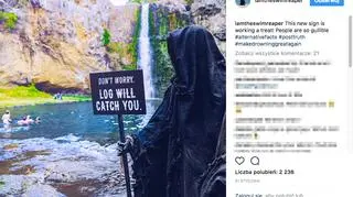"Nowy znak działa. Ludzie są tacy łatwowierni"