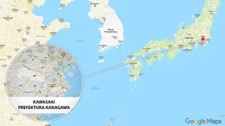 Nożownik zaatakował w Kawasaki w pobliżu Tokio
