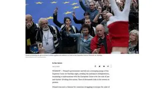 "NYT" o zmianach w sądownictwie