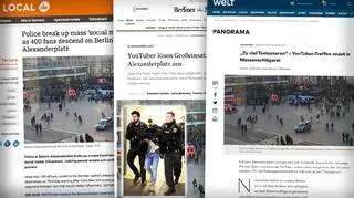 O bitwie na Alexanderplatz pisze w piątek niemiecka prasa