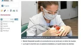 O sprawie napisał też hiszpański "El Mundo"