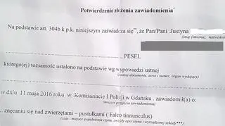 O sprawie poinformowano RDOŚ 