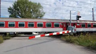 O włos od zderzenia pociągu z ciężarówką