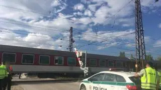 O włos od zderzenia pociągu z ciężarówką