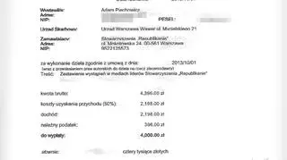 Oba rachunki opiewają na kwotę 4 tys. zł